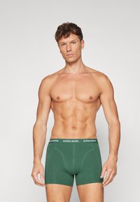 Björn Borg 5 PACK - Uske bokserice - black/green