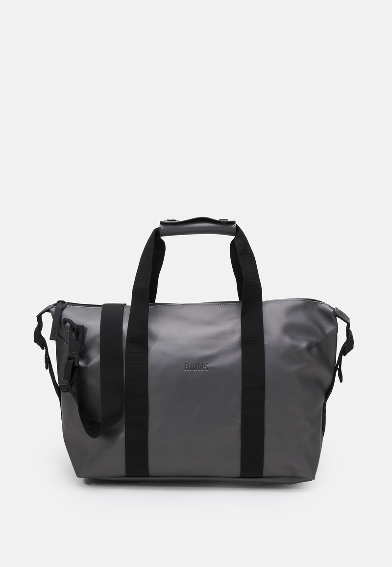 Rains HILO WEEKEND BAG SMALL UNISEX Reisetasche metallic grey/grau