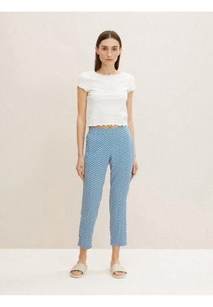 Pantalon classique - blue minimal design