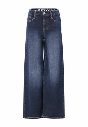 Retour Jeans, CELESTE - Дънки с широк крачол - dark blue denim