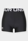 HEATGEAR SHORTY - Leggings - black/white