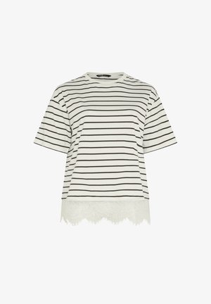 Yours Clothing, T-shirt print - ivory
