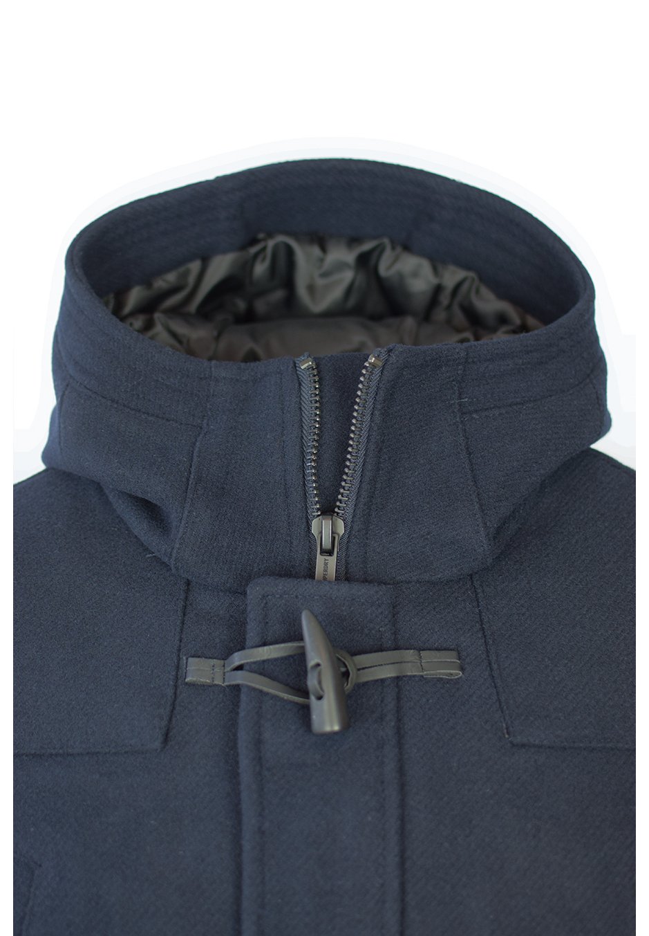 duffle coat navy blue