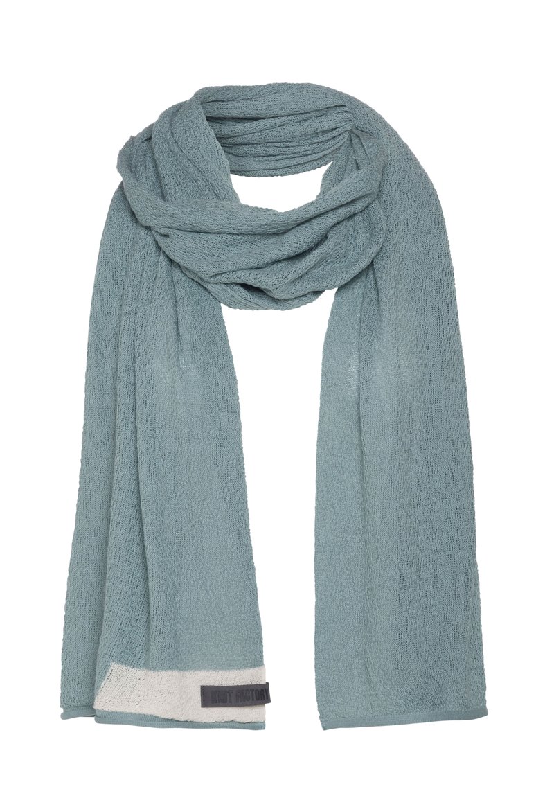 Knit Factory JUNE - Sjaal - stone green