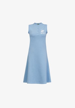 Sukienka z dżerseju - light blue