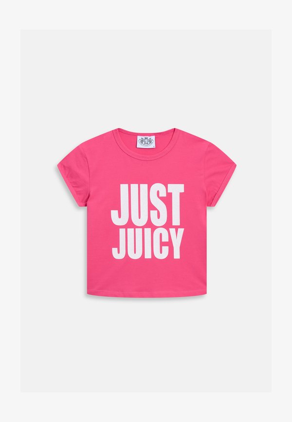 JUST JUICY CAP SLEEVE BABY - Print T-shirt - raspberry sorbet