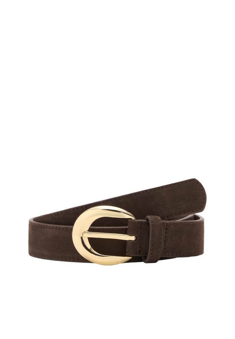 Mango - WITH OVAL BUCKLE - Belt - brown, Enlarge