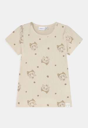 NMFAYDI MARIE DISNEY ARISTOCATS - Triko s potiskem - oatmeal