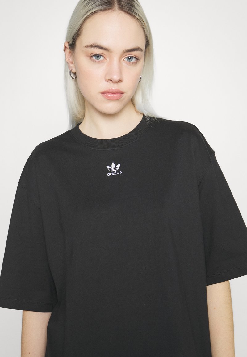 adidas Originals ADICOLOR ESSENTIALS TEE - Basic T-shirt - black