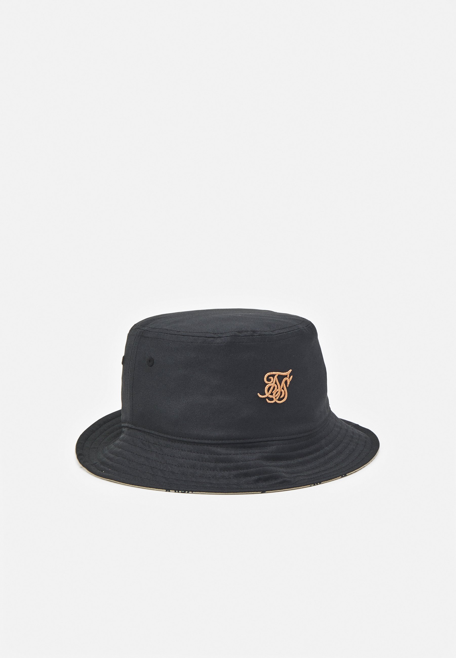 SIKSILK BUCKET HAT UNISEX - Mütze - black/ecru/schwarz