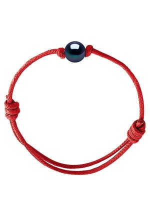 MY PEARL ADJUSTABLE CULTURED PEARL 9-10 MM FINE SILVER 925/1000 AAA+ - Bracelet - rouge