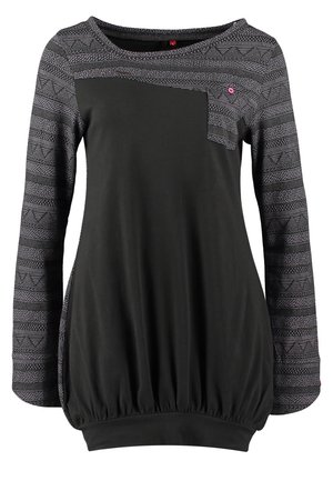 Langærmet T-shirt - dark grey