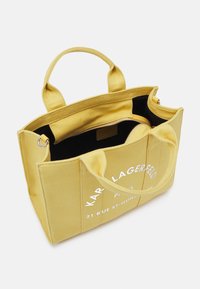 KARL LAGERFELD SQUARE MEDIUM TOTE - Sac à main - ochre