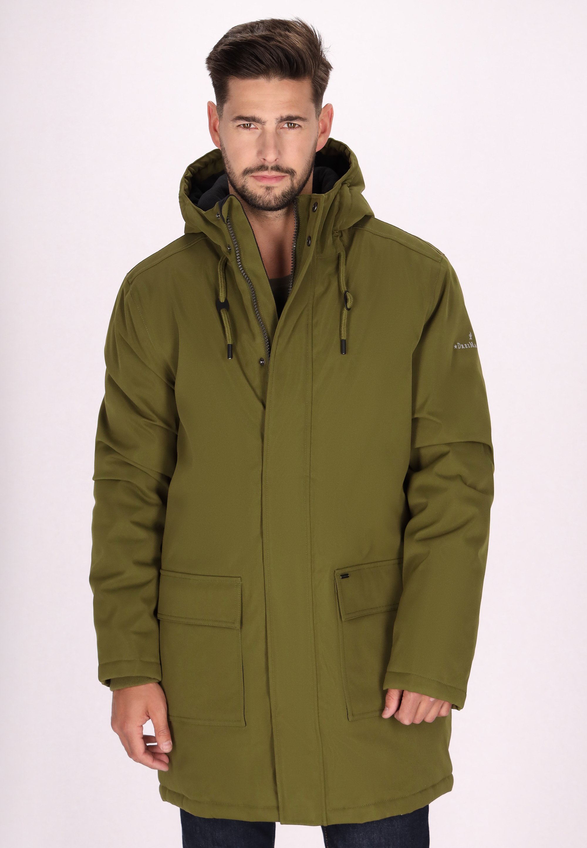 Manteaux Parka Dreimaster Parka Homme Jacket Men Parka Léger Pour