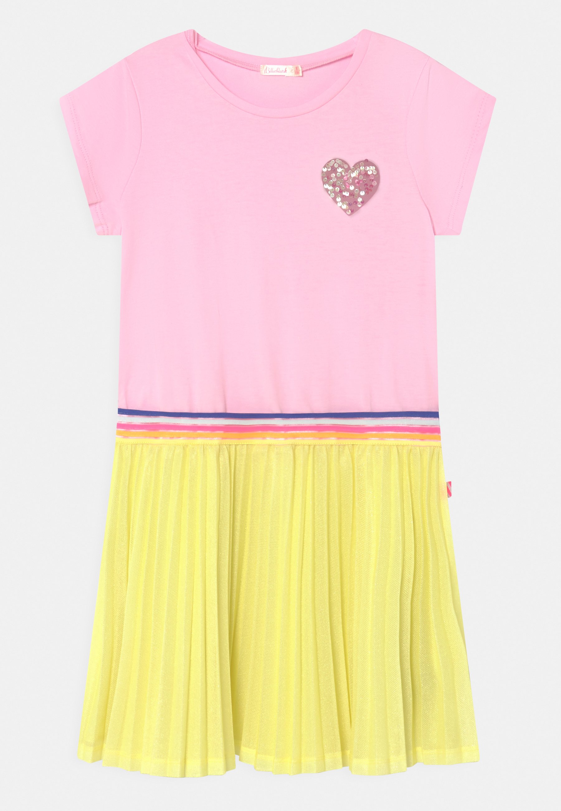 Billieblush DRESS - Jerseyjurk - pink/yellow/meerkleurig - Zalando.nl
