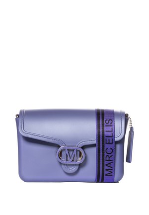 SHOULDER - Sac bandoulière - purple and silver