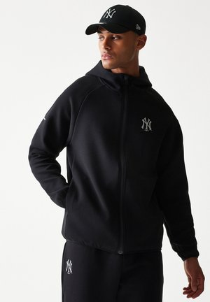 New Era NEW YORK YANKEES  CORE PLUS HOODIE - Sudadera con cremallera - black