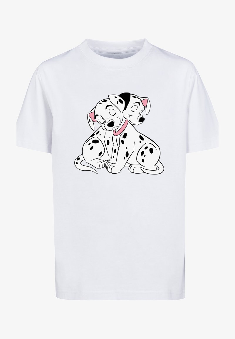 F4NT4STIC DISNEY DALMATINER PUPPY - T-shirt imprimé - white