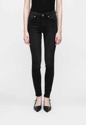 ONLBLUSH RHINESTONE - Jeans Skinny - washed black