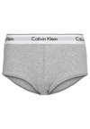 BOYSHORT ICON COTTON MODAL - Underbukse - grey heather