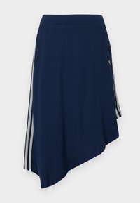 ASYMETRIC SKIRT - Φούστα σε γραμμή Α - night indigo