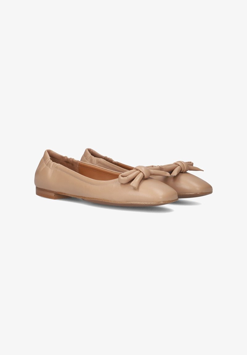 Billi Bi Ballerina's - camel nappa