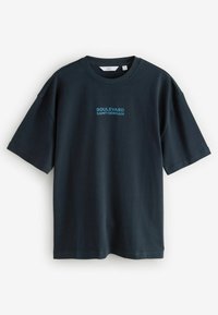 Next Camiseta estampada - navy ecru green