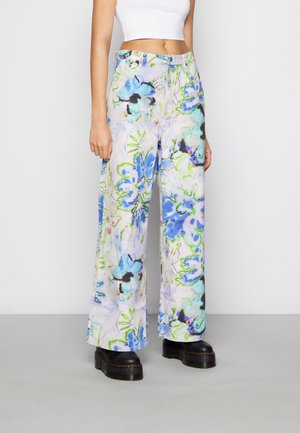 Weekday ACE ELECTRIC FLOWER - Straight leg jeans - multi-coloured
