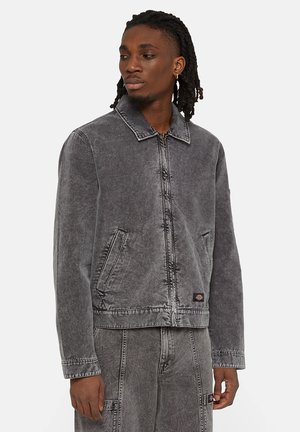 Dickies NEWINGTON - Giacca di jeans - dble dye acid wash black