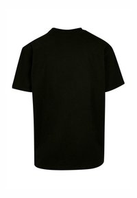 Sort bomulds T-shirt med klassisk rund halsudskæring og korte ærmer. Glat tekstur, lige underkant, og ingen synlige logoer eller mønstre.