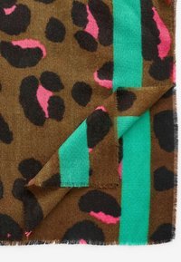 Next REGULAR FIT - Huivi - green pink animal print