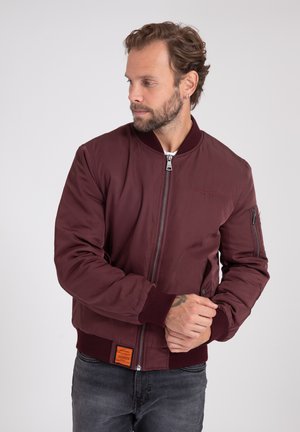 ORIGINAL - Bomber Jacket - burgundy