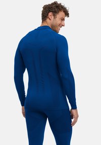 FALKE WARM TURTLENECK MILD TO COLD TEMPERATURES - Hemd - blue