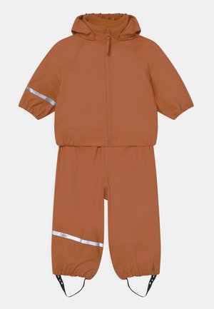 BASIC RAINWEAR UNISEX SET - Kalhoty do deště - amber brown