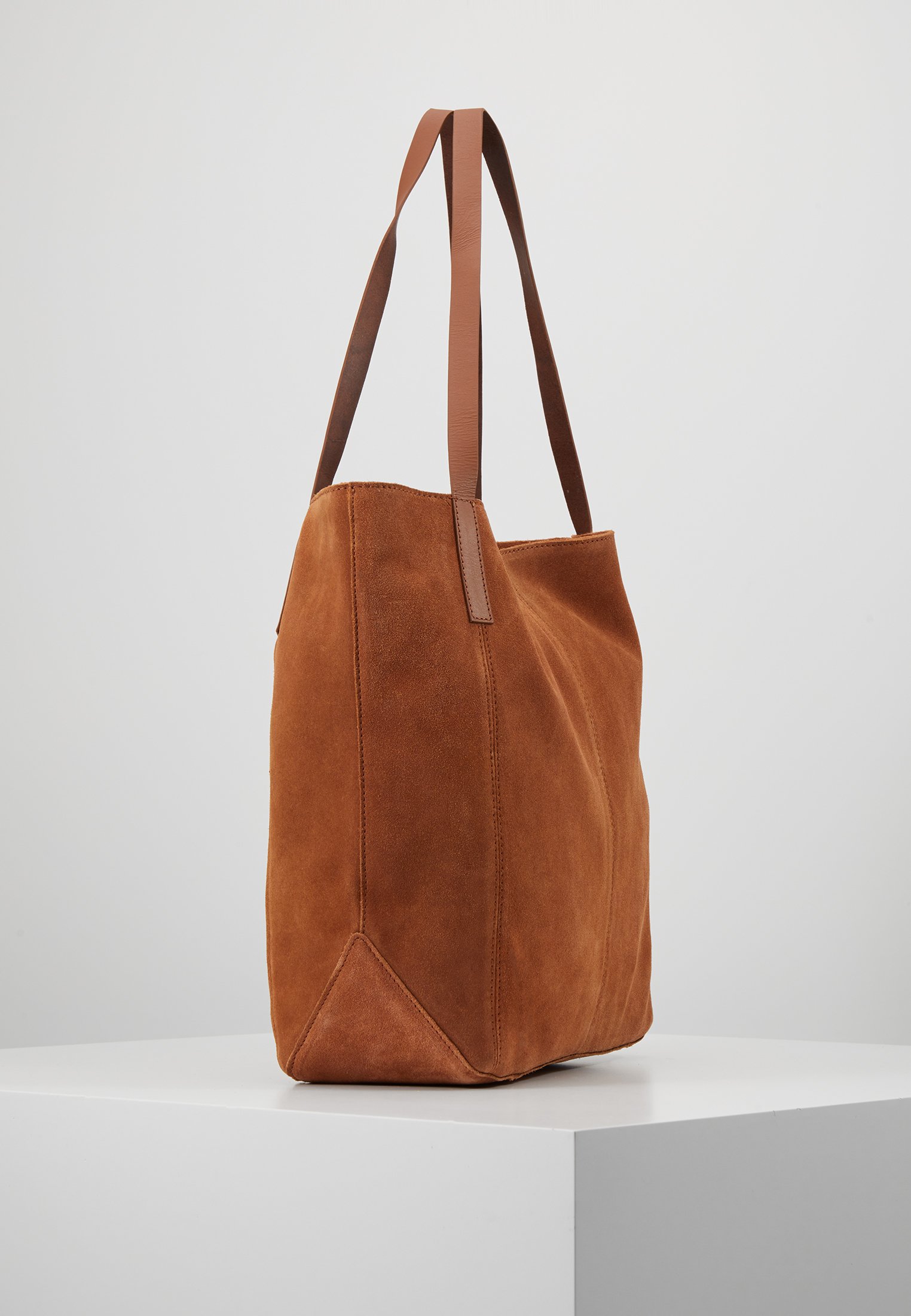 Anna Field LEATHER Shoppingveske cognackonjakk Zalando.no Anna Field Shoppingveske cognackonjakk Zalando.no