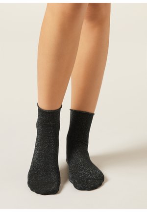 Calzedonia GLITTER - Socks - Black