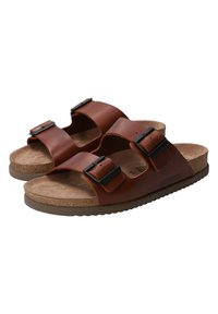 Mephisto Mules - chestnut