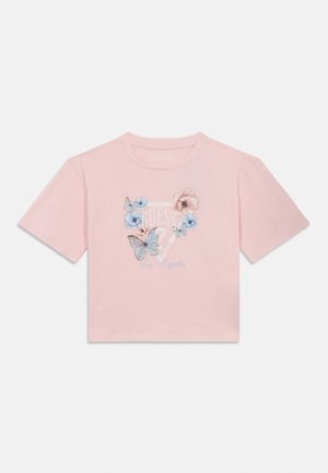 Guess, JUNIOR MIDI - T-Shirt print - blushed bride