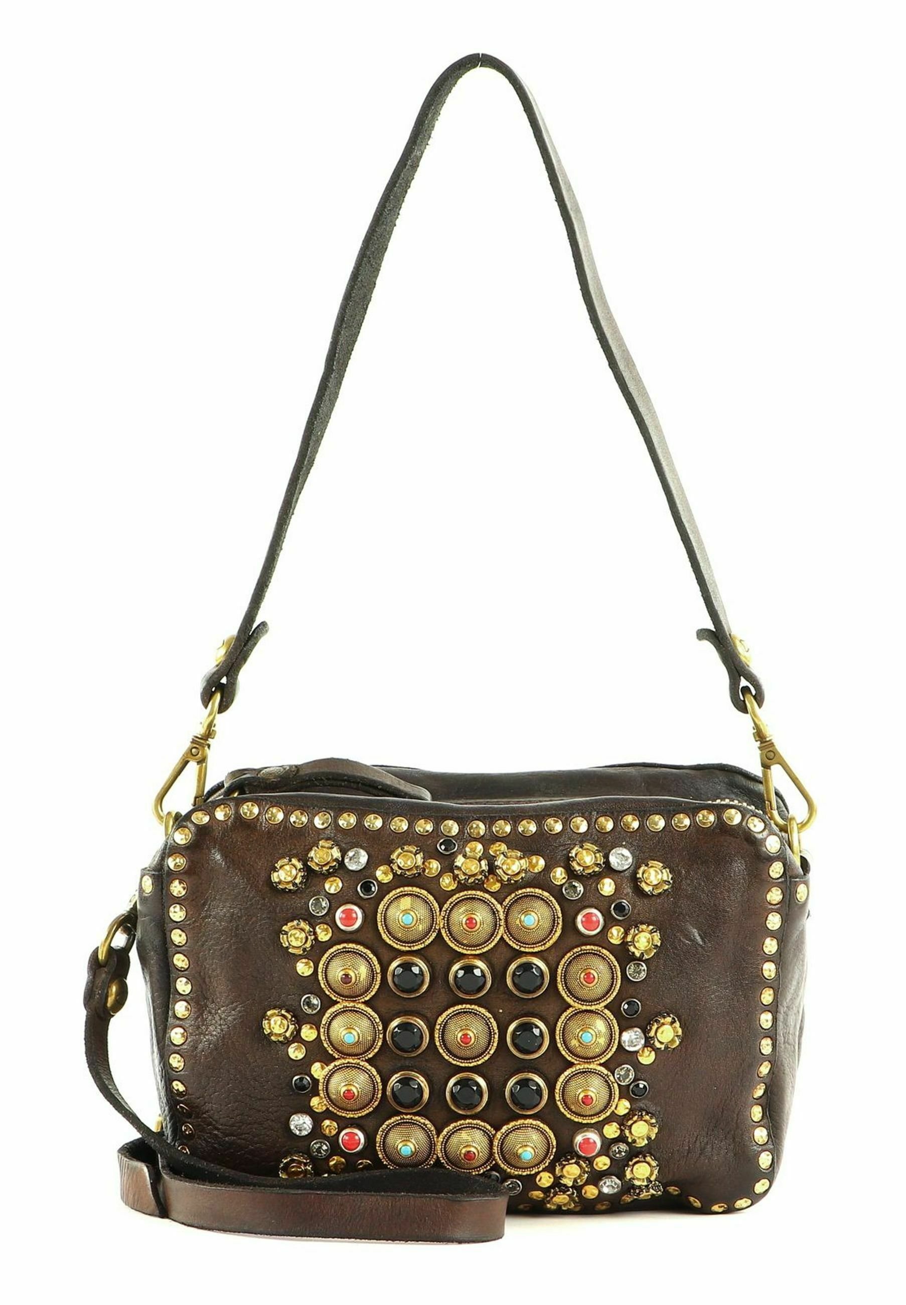 Campomaggi BOWLING - Handbag - moro/dark brown - Zalando