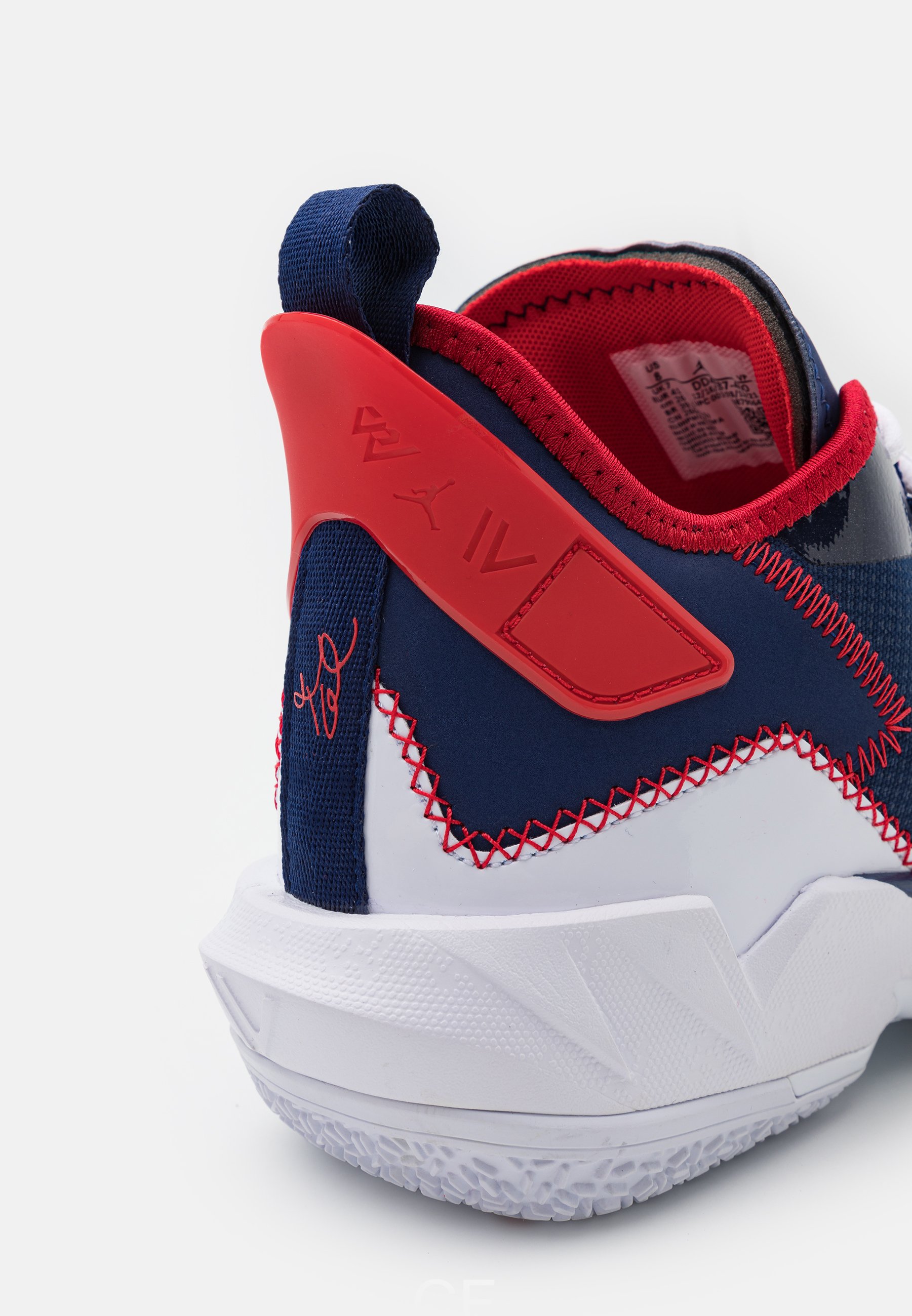 Jordan WHY NOT ZER0.4 - Basketball shoes - blue void/white/university red/blue  - Zalando.co.uk