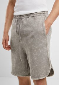 Urban Classics WASHED PIPED - Tepláky - steelgrey