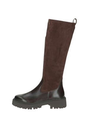 Caprice Bottes à plateau - dk brown comb