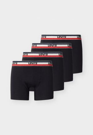 MEN REPEAT LOGO 4 PACK - Boxeralsók - black