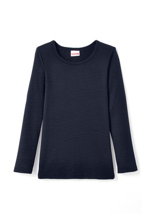 COL ROND - Camiseta de manga larga - blue