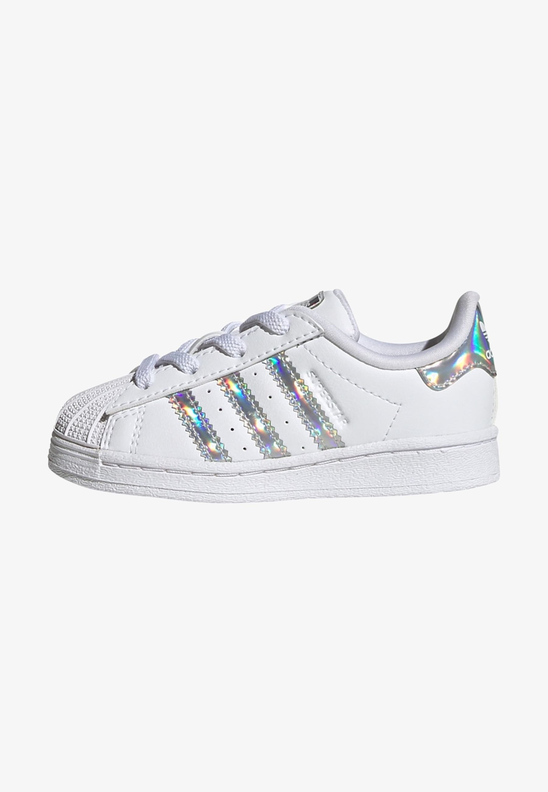 Adidas superstar white metallic silver kinder Clearance