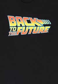 Henry Tiger BACK TO THE FUTURE VINTAGE LOGO - Triko s potiskem - black