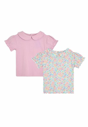 REGULAR FIT 2-PACK PUFF SLEEVE COLLARED - Camiseta estampada - lilac purple floral
