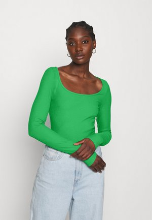 Top s dlouhým rukávem - green