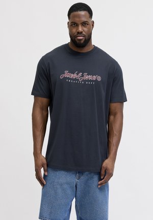 Jack & Jones, Plus Size - Tričko s potlačou - sky captain printjj