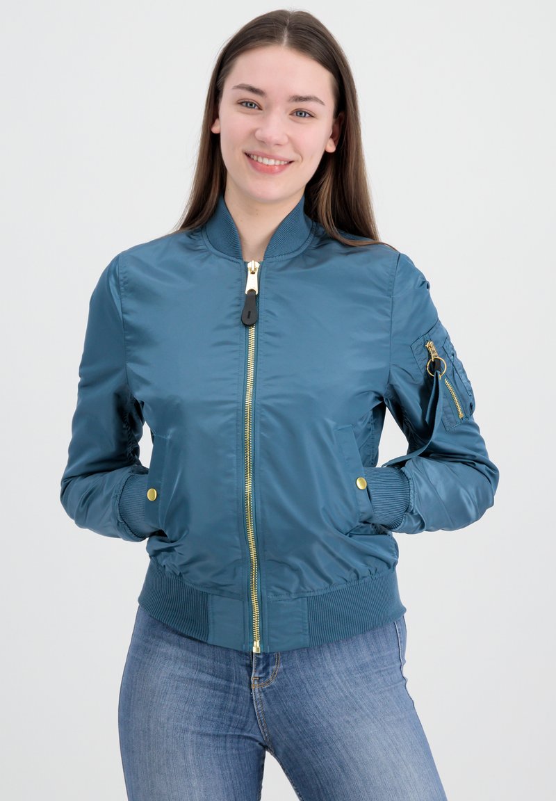 Alpha Industries Bomber jakna - vintage marine